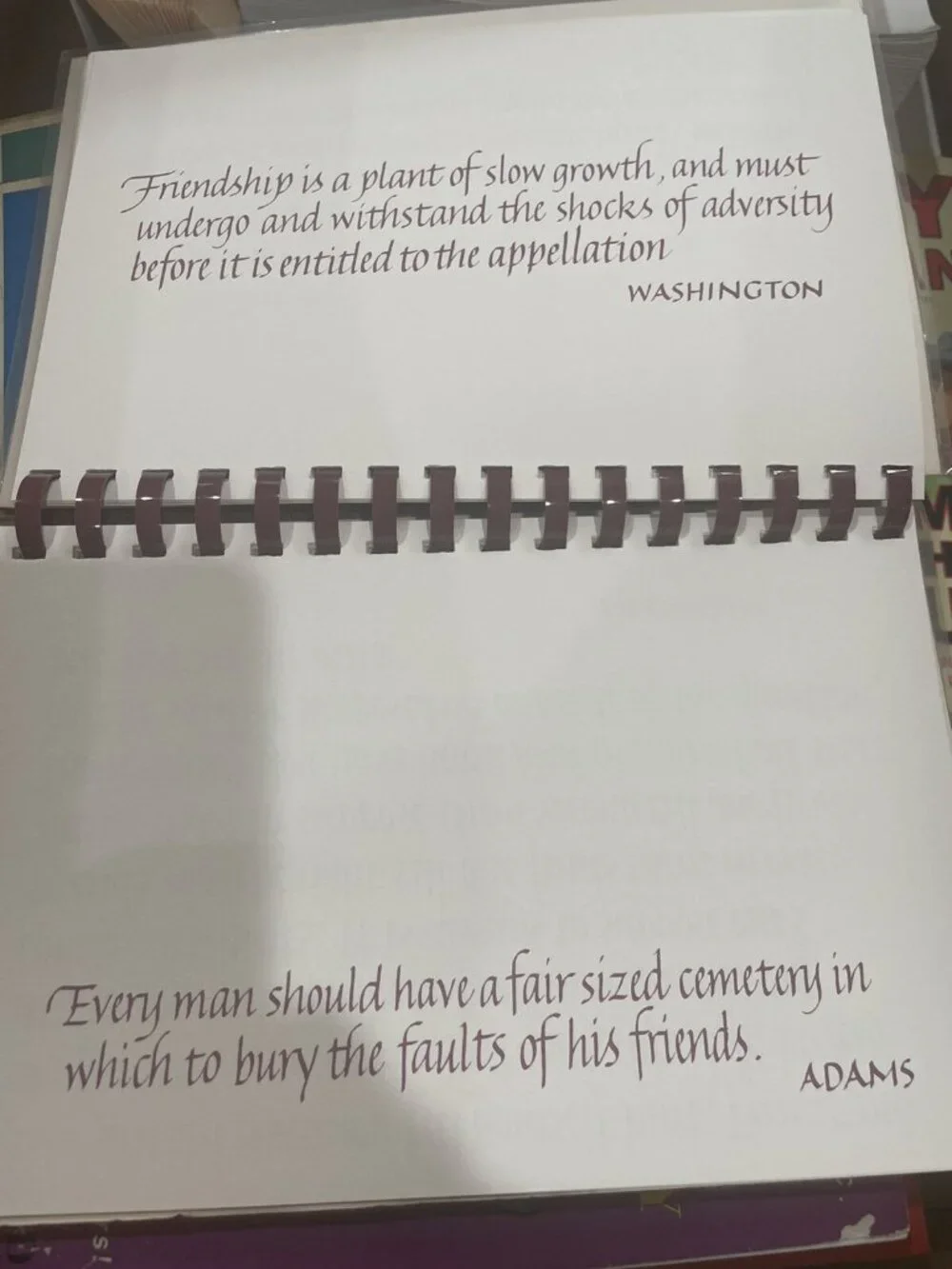Friends by Jane McKellar: Journal For Diurnal Things; Notes; Birthday; Marriages